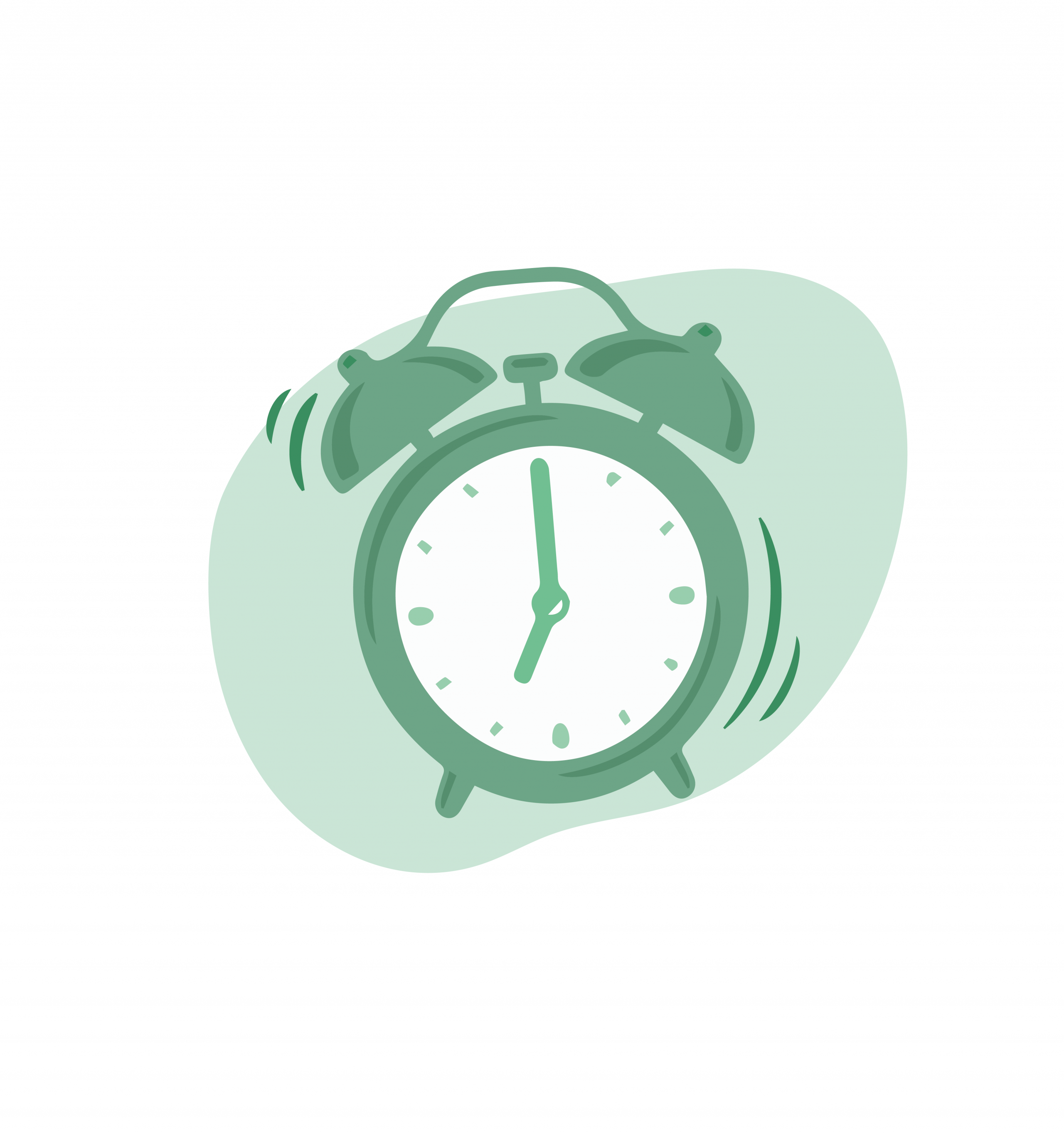 Image d'un réveil pour symboliser les gardes le matin