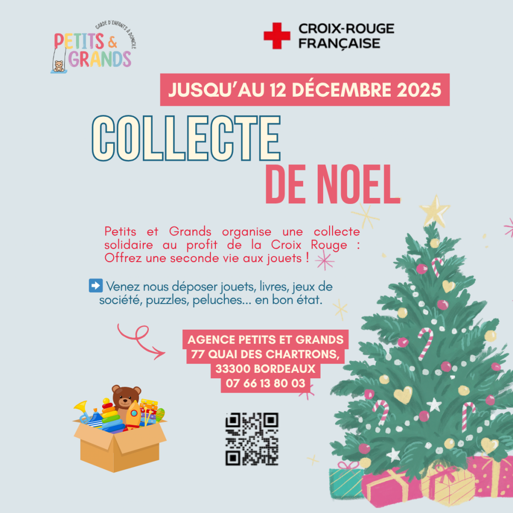 🎄 Collecte de jouets à Bordeaux : Petits et Grands se mobilise pour un Noël solidaire