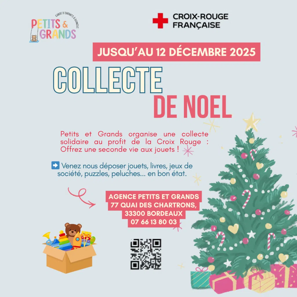 🎄 Collecte de jouets à Bordeaux : Petits et Grands se mobilise pour un Noël solidaire